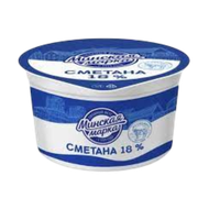 Сметана «Минская марка» 18% - Мир Продуктов №4
