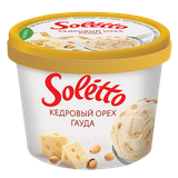 Мороженое «Soletto» кедровый орех-гауда