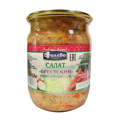 Салат «Брестский» стерилизованный