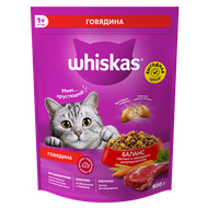 Корм взрослых кошек и котов «Whiskas» говядина - Мир Продуктов №3