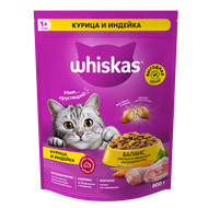 Корм для взрослых кошек «Whiskas» с курицей и индейкой - Мир Продуктов №3