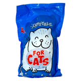 Наполнитель силикагелевый «For cats» кристаллы 4 л