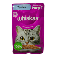 Корм для взрослых кошек «Whiskas» рагу с треской - Мир Продуктов №3