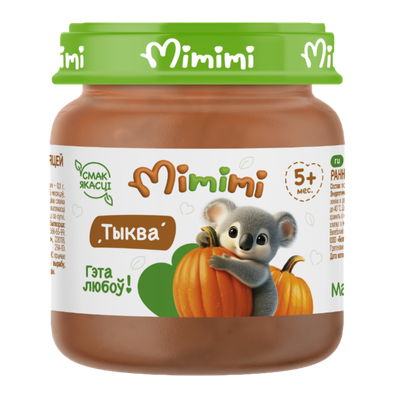 Пюре «Mimimi» тыква с 6 месяцев