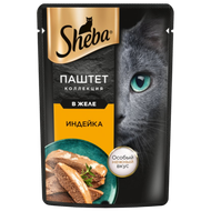 Корм для кошек «Sheba» паштет индейка в желе - Мир Продуктов №4