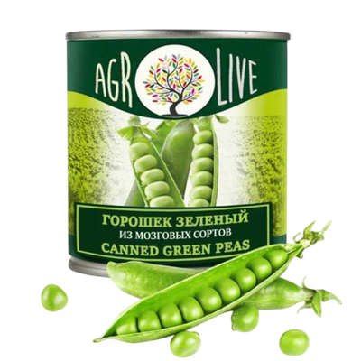 Горошек зеленый «Argoline» из мозговых сортов