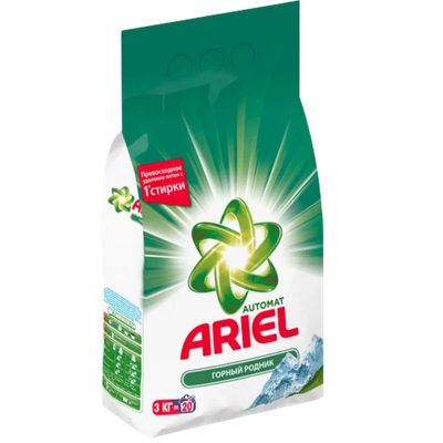 Порошок для стирки белья «ARIEL» горный родник
