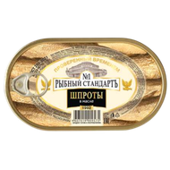 Шпроты в масле «Рыбный стандарт»  - Мир Продуктов №3