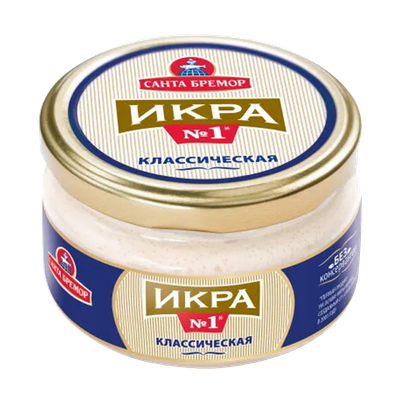 Икра деликатесная «Санта Бремор» классическая 
