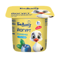 Йогурт «Беллакт» 2,9% голубика с пребиотиком  - Мир Продуктов №3