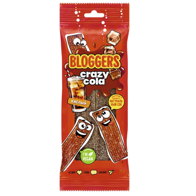 Мармелад жевательный «Bloggers» Crazy Cola