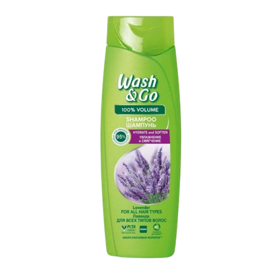 Шампунь «Wash&Go» увлажнение-смягчение