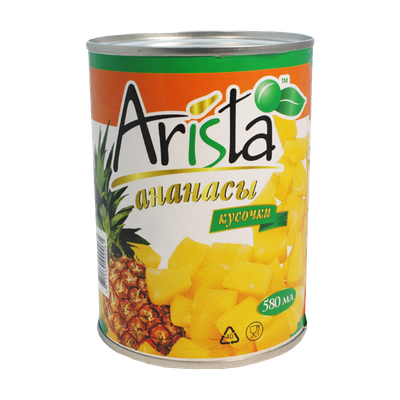 Ананасы консервированные «Arista» кусочки