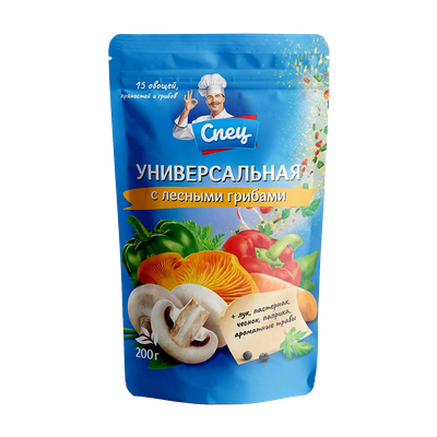 Приправа «Спец Универсальная» с лесными грибами 