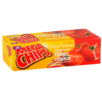 Чипсы «Mega chips» томат спайси