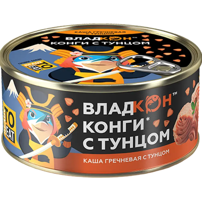 Каша гречневая «Владкон» тунец