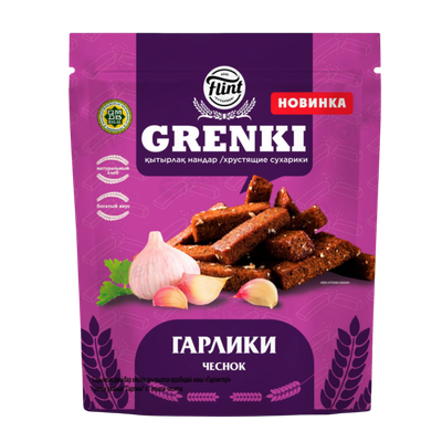 Гренки ржаные «Гарлики» чеснок