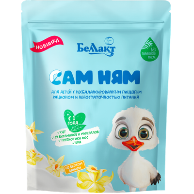 Продукт сухой «БелЛакт Сам ням» ваниль