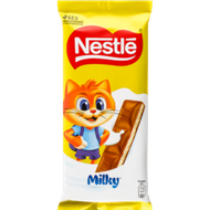 Шоколад молочный «Nestle» молочная начинка - Мир Продуктов №4