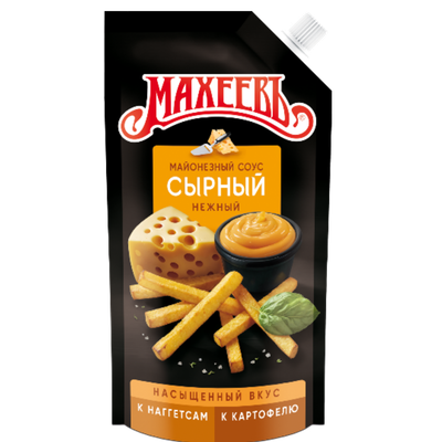 Соус майонезный «Махеевъ» сырный