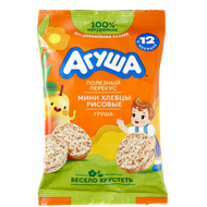 Хлебцы рисовые «Агуша» с грушевым соком - Мир Продуктов №4