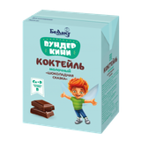 Коктейль молочный «Вундеркини» 2,5% шоколадная сказка 
