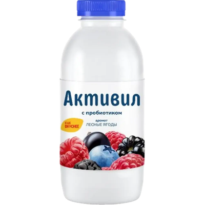 Бионапиток «Активил» 2% лесные ягоды