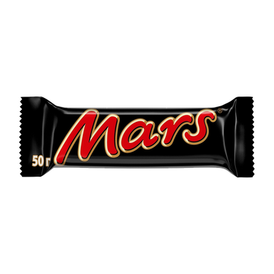 Батончик «Mars» с нугой и карамелью покрытый молочным шоколадом