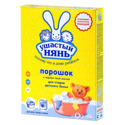 Порошок для стирки детского белья «Ушастый нянь» 