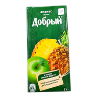 Нектар «Добрый» ананас-яблоко - Мир Продуктов №3