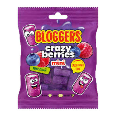 Мармелад жевательный «Bloggers» со вкусом лесных ягод
