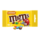 Драже «M&M's» с арахисом и молочным шоколадом 