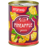Ананасы в сиропе «Franko pineapple» кусочки - Мир Продуктов №4