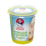 Паста с морепродуктами «морской коклейль в соусе»