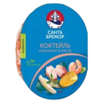 Коктейль из морепродуктов «Оригинал» в масле