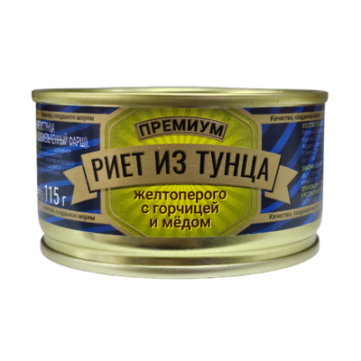 Риет из тунца «Премиум» горчица-мед