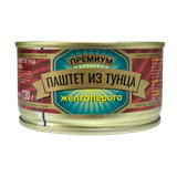 Паштет из тунца желтоперого «Премиум»