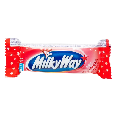 Батончик «Milky Way» суфле-клубничный коктейль