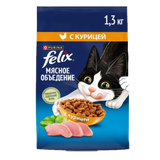 Корм сухой «Felix с курицей »для взрослых кошек 