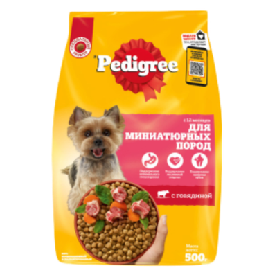 Корм сухой «Pedigree» говядина