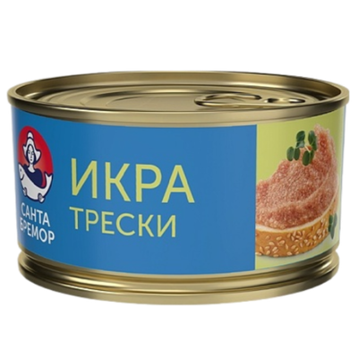 Икра трески «Санта Бремор»
