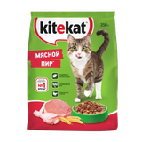 Корм для взрослых кошек «Kitekat» мясной пир