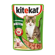 Корм для взрослых кошек «Kitekat» кролик в соусе - Мир Продуктов №4