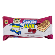Пирожное Бисквитное «Snow Max» С вишневой начинкой  - Мир Продуктов №4