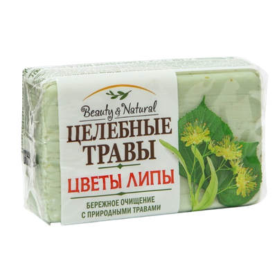 Мыло туалетное «Целебные травы» цветы липы