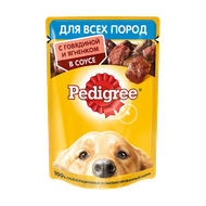 Корм собак «Pedigree» с говядиной и ягненком в соусе - Мир Продуктов №3