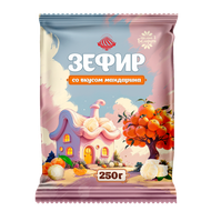 Зефир «Рошель» со вкусом мандарина - Мир Продуктов №3