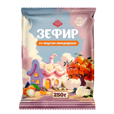 Зефир «Рошель» со вкусом мандарина
