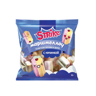 Жевательный зефир «Strike» черника и дыня с джемовой начинкой маршмеллоу - Мир Продуктов №3