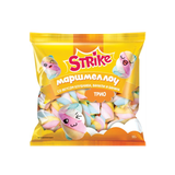 Жевательный зефир «Strike» трио со вкусом клубники, ванили, банана  маршмеллоу